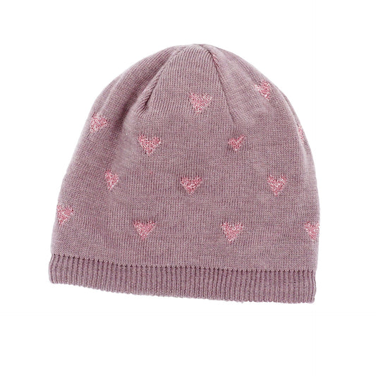 maximo KIDS GIRL-Beanie Herzen Vollfutter
