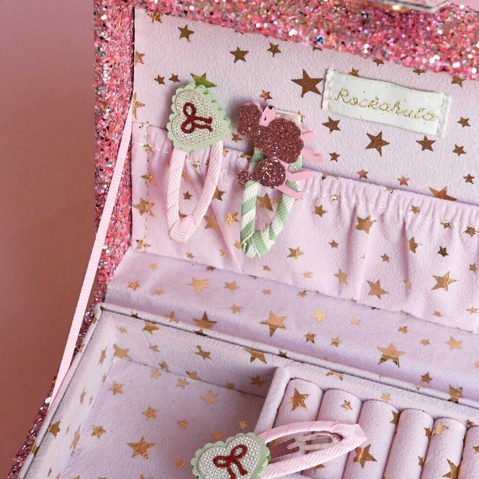 Rockahula Confetti Glitter Schmuckkästchen – groß