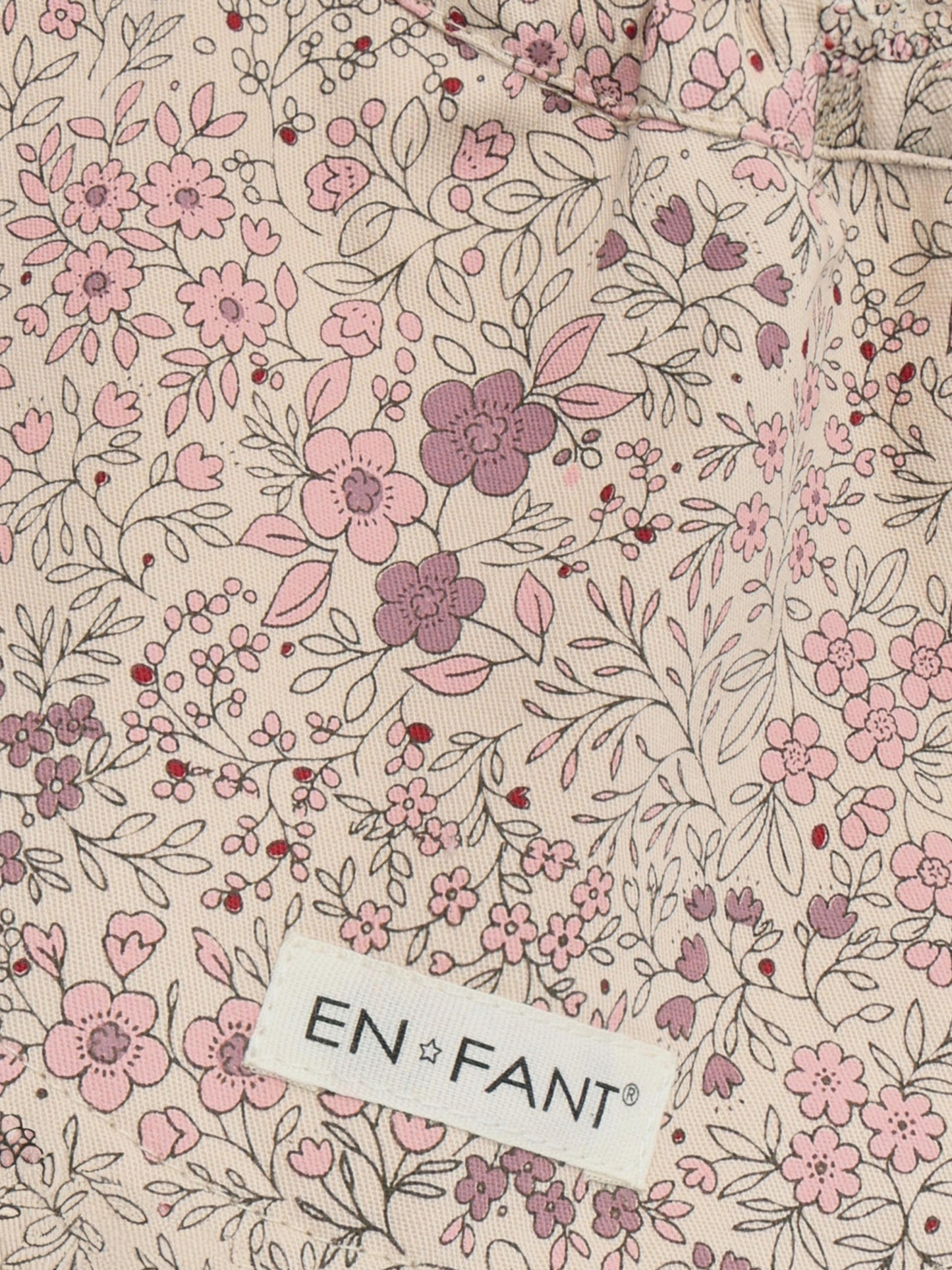 En Fant Sonnenhut mit Bindebänder UPF30 Blumen