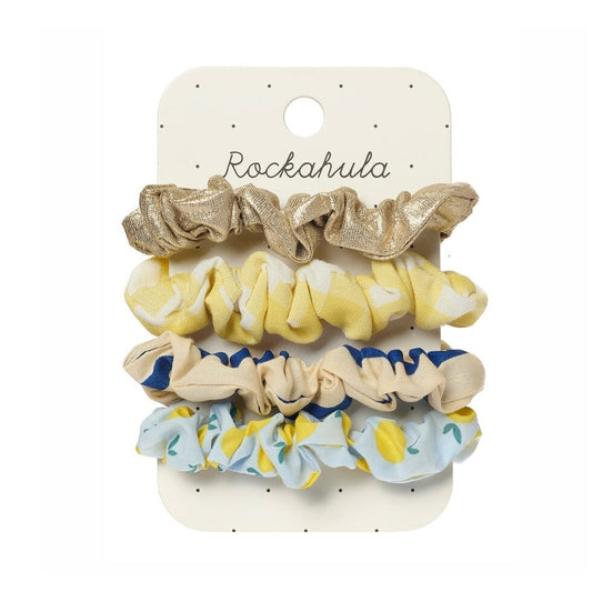 Rockahula Lemon Drop Scrunchie Set
