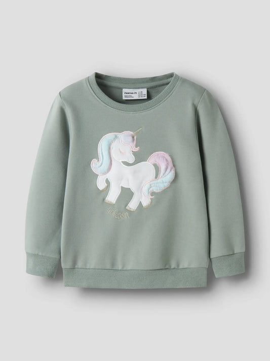Name it FKisa Sweatshirt Einhorn