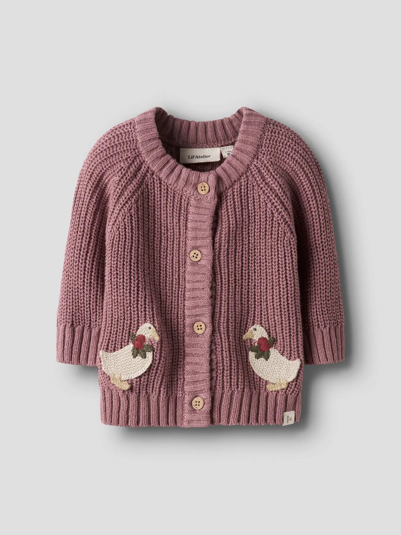 Lil' Atelier Baby Emlen Strickjacke