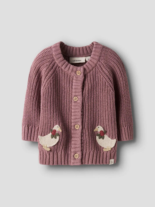Lil' Atelier Baby Emlen Strickjacke
