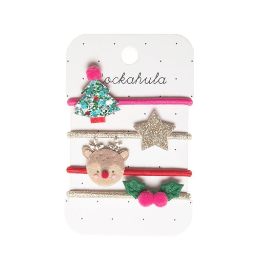 Rockahula X-Mas Festliche Weihnachts Haargummis