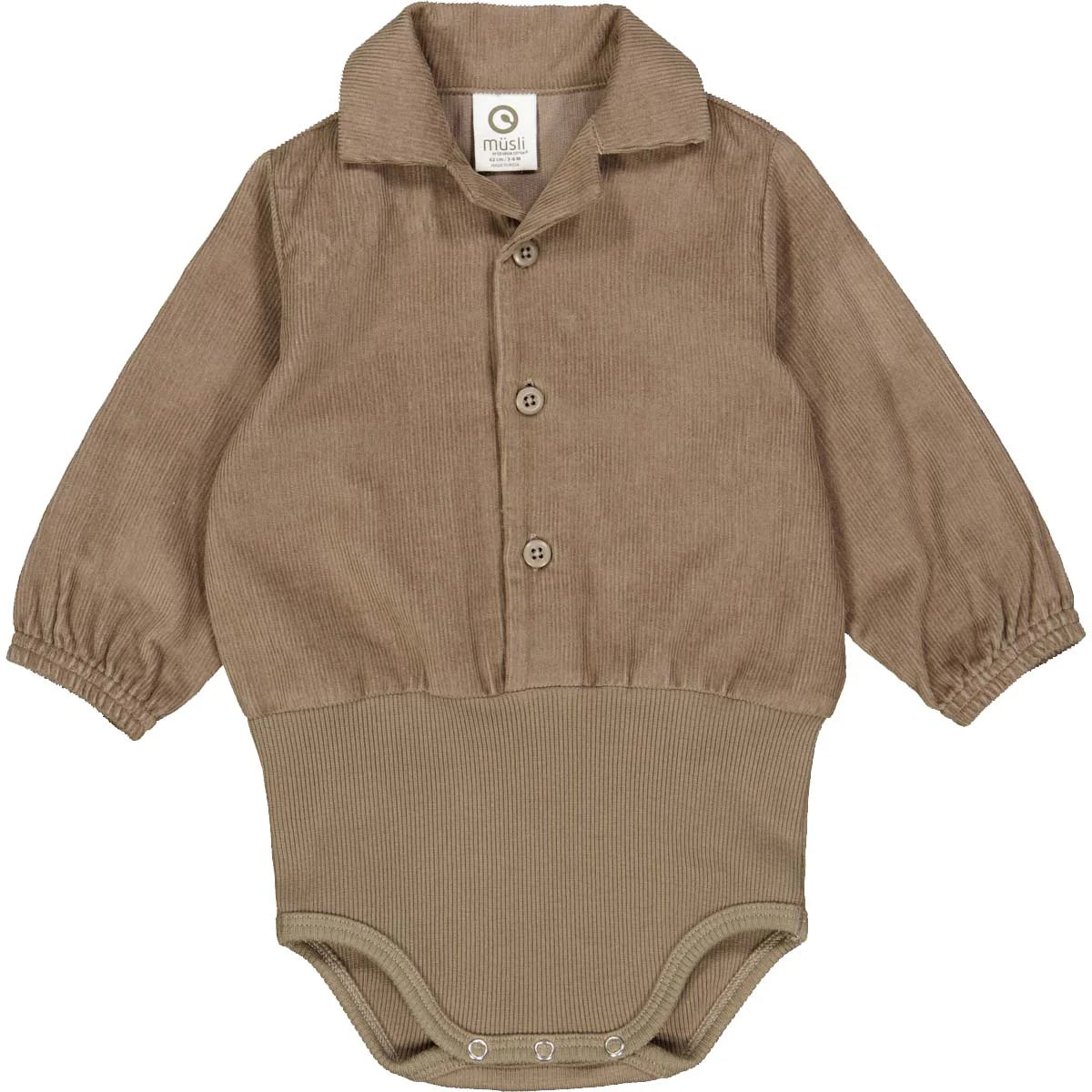 Müsli  Langarmbody Babycord