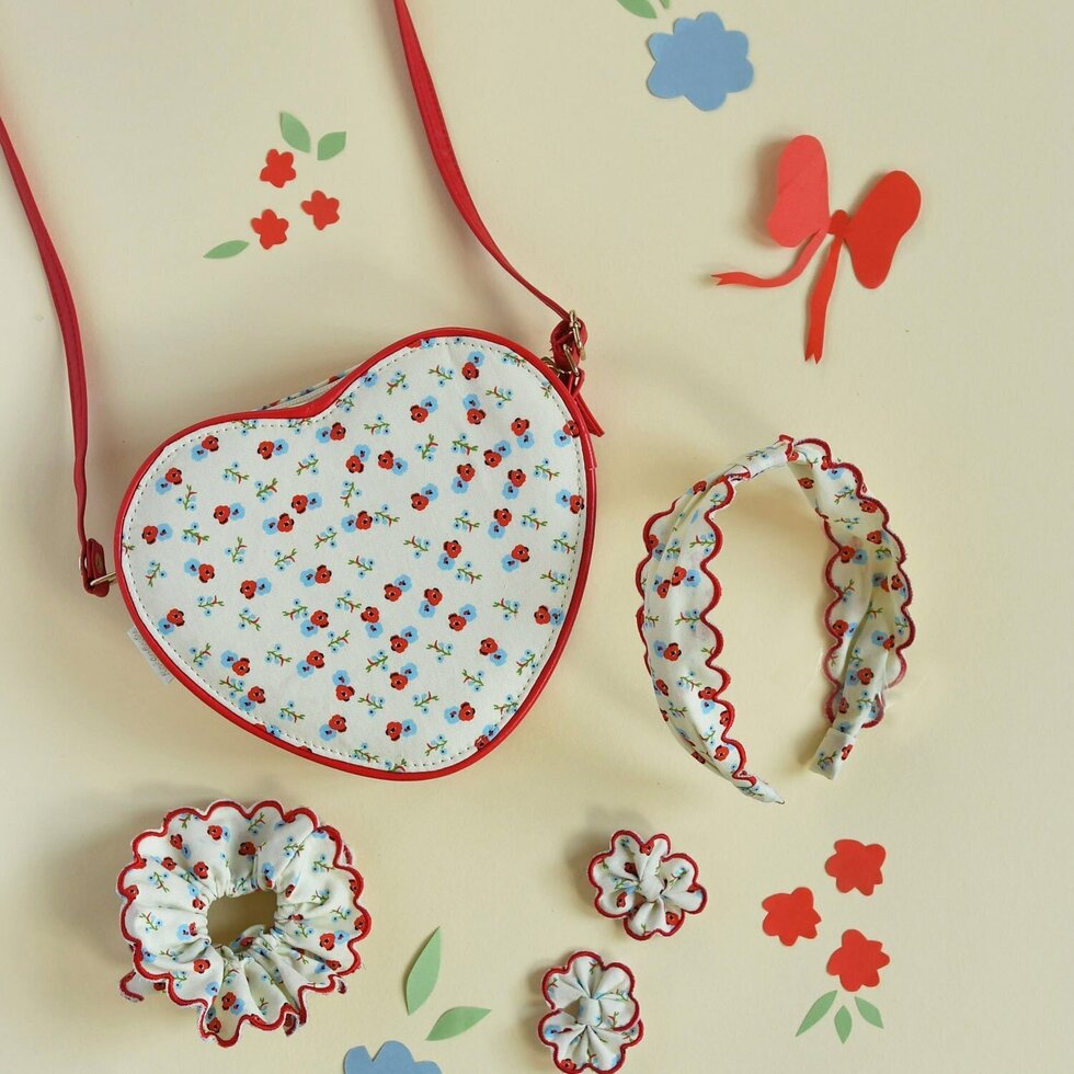 Rockahula Ditsy Floral Herztasche
