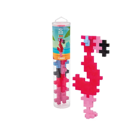 Plus-Plus Bausteine BIG: Flamingo – 15 Teile