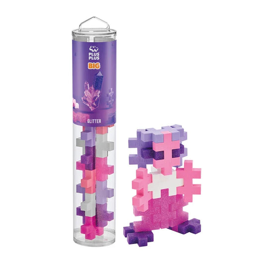 Plus-Plus Bausteine: BIG Glitzer – 15 Teile