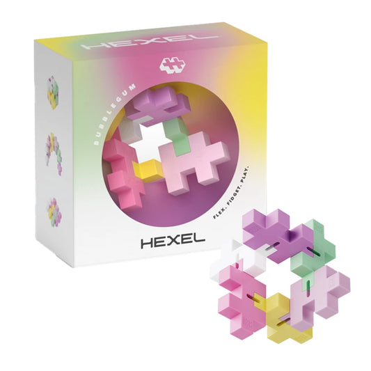 Plus-Plus Hebel Flex Bausteine pink