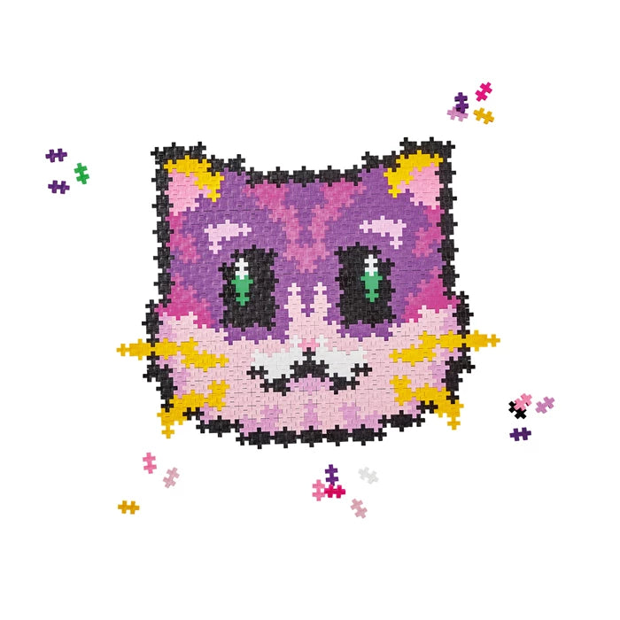 Plus-Plus 500 Kreativ Bausteine Puzzle by Number Katze