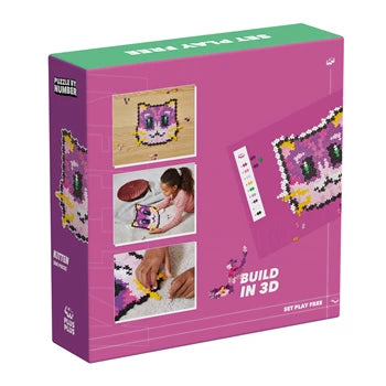 Plus-Plus 500 Kreativ Bausteine Puzzle by Number Katze