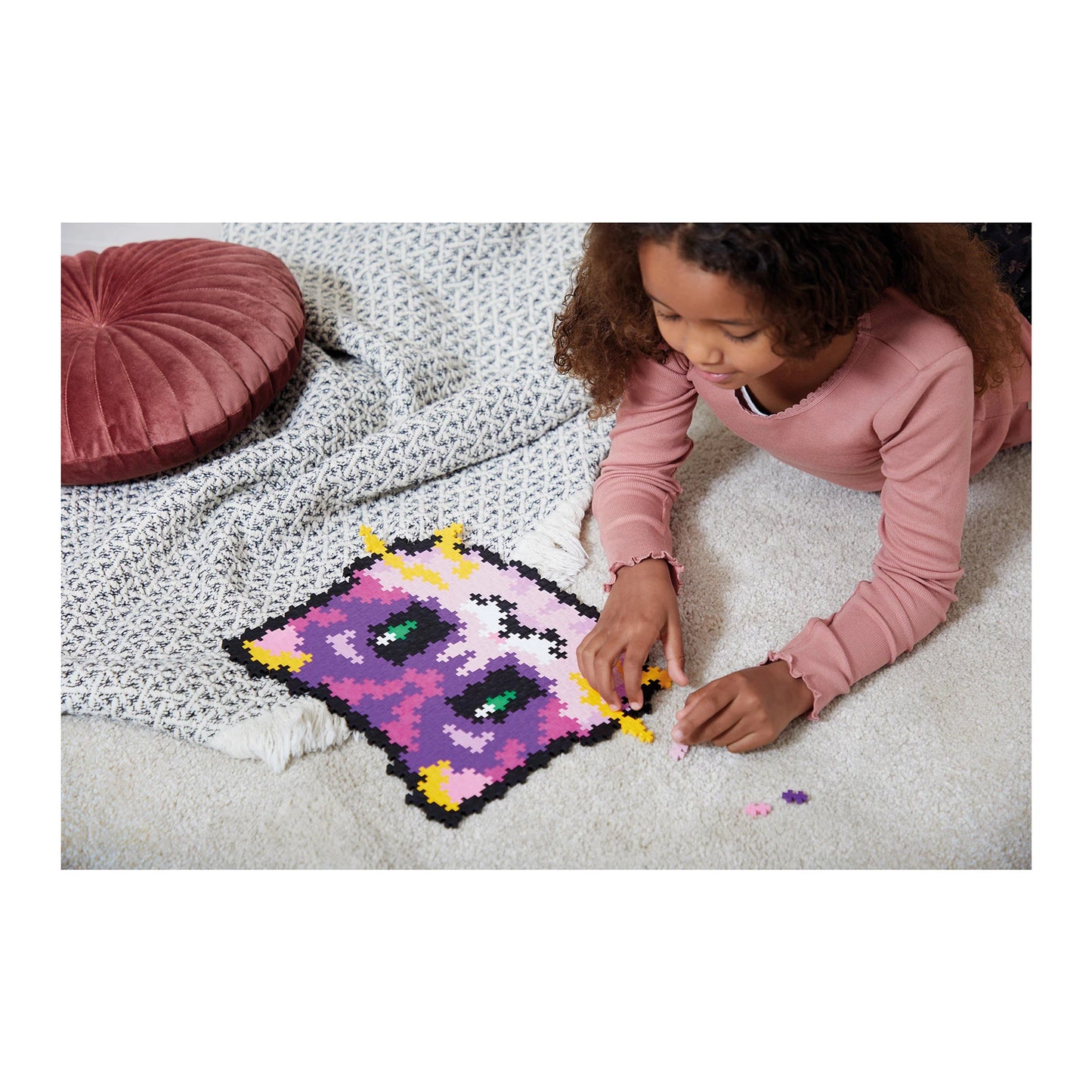 Plus-Plus 500 Kreativ Bausteine Puzzle by Number Katze