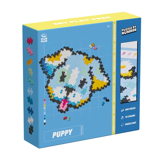 Plus-Plus 500 Kreativ Bausteine Puzzle by Number Hund