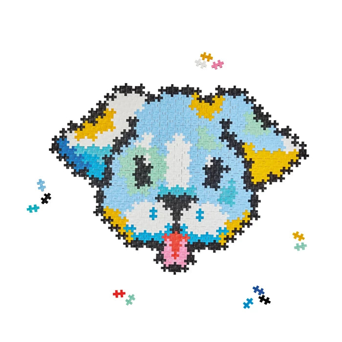 Plus-Plus 500 Kreativ Bausteine Puzzle by Number Hund