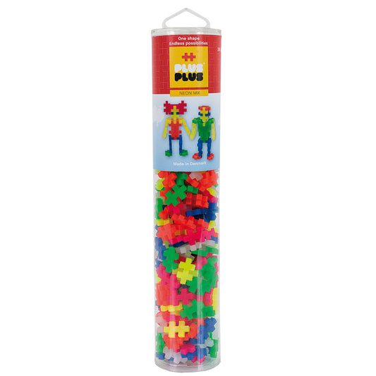 Plus-Plus Tube Mini Neon - 240 Bausteine