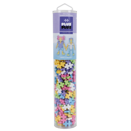 Plus-Plus Tube Mini Pastell - 240 Bausteine