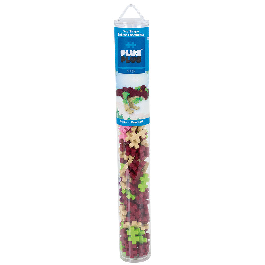 Plus-Plus Tube Mini Basic: T-Rex - 100 Bausteine