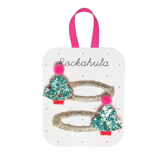 Rockahula X-Mas Weihnachtsbaum Glitzer Haarclips