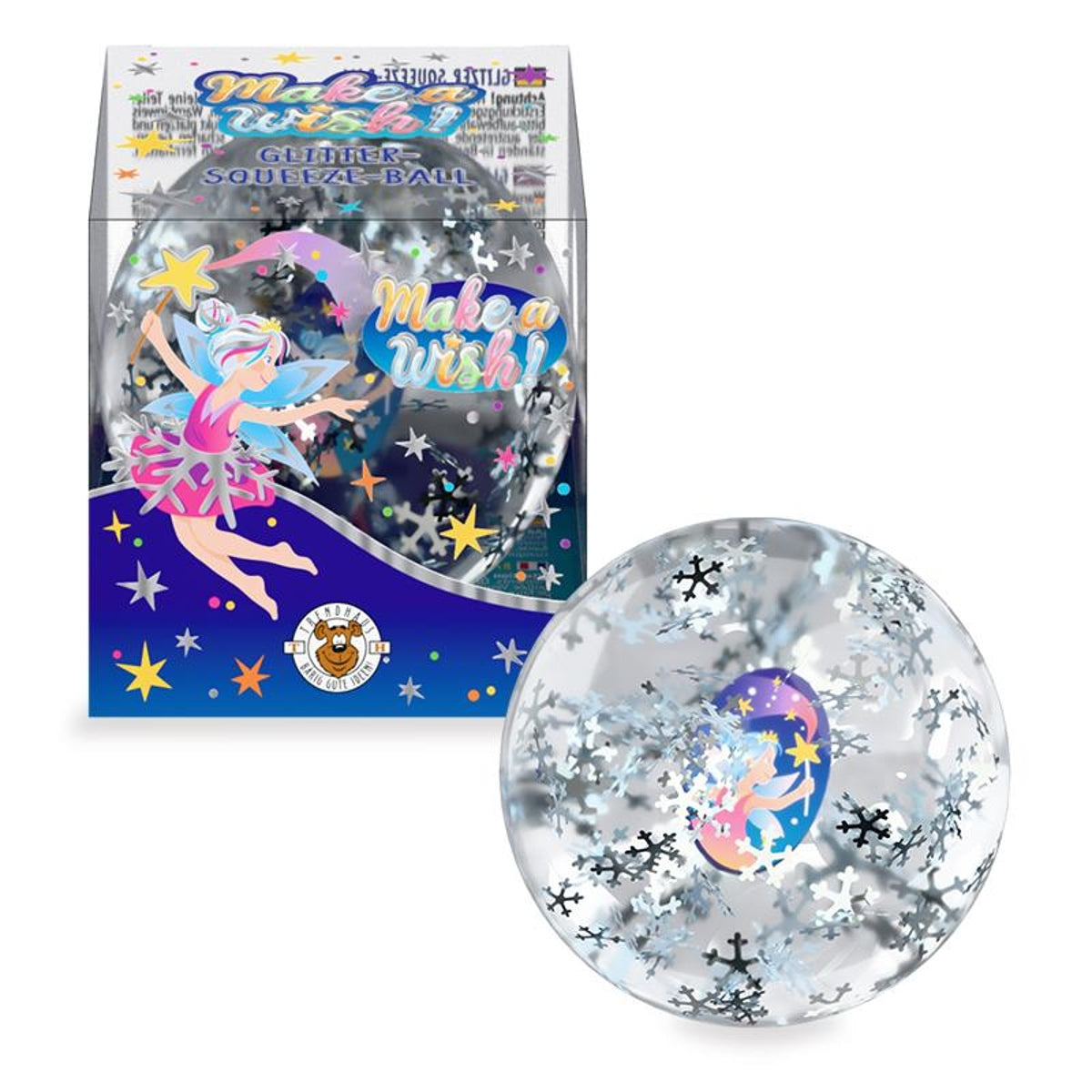Make a Wish Glitter-Squeeze-Ball