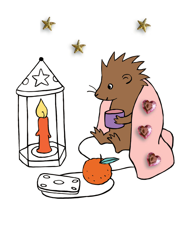 Coppenrath - Malblock mit Glitzersteinen - Frohe Weihnachten!