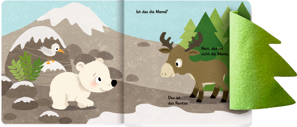 Coppenrath - Wo ist Mama, kleiner Eisbär? (Fühlen&begreifen)