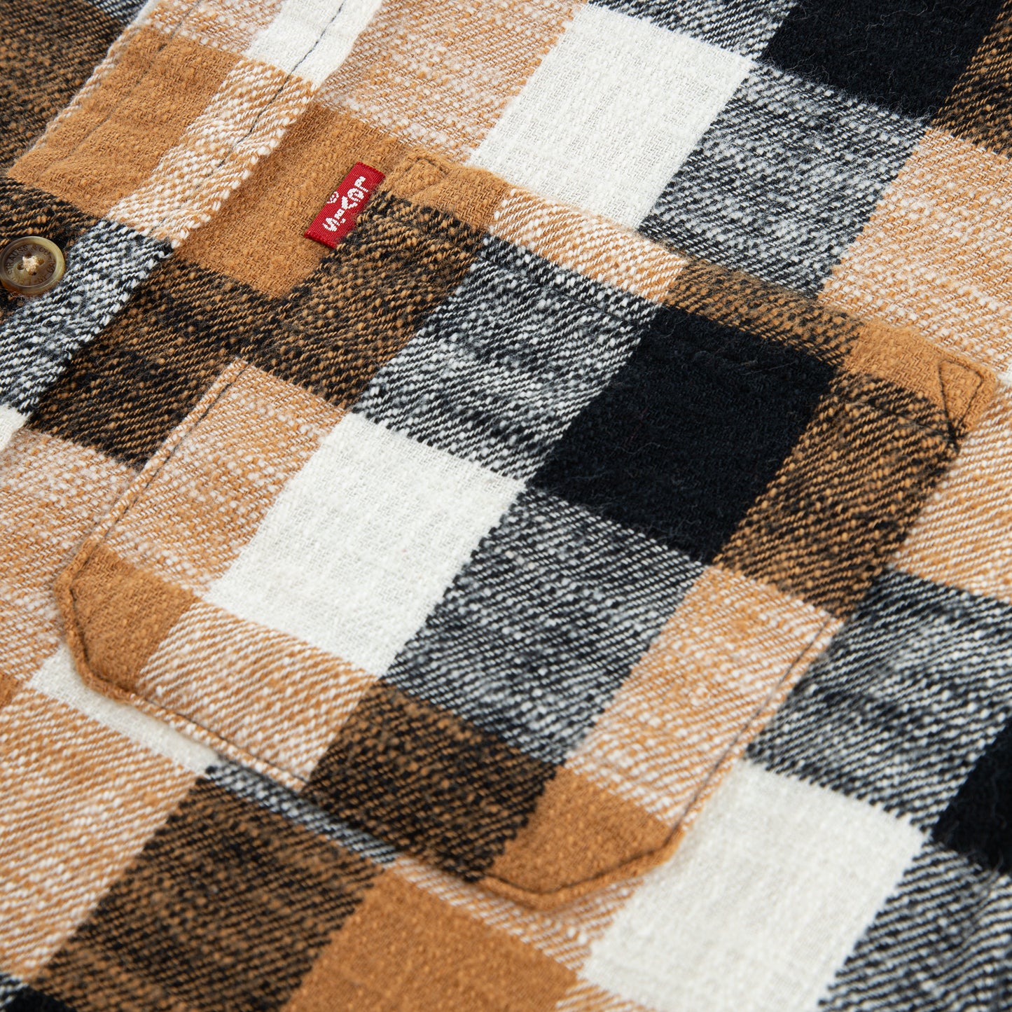 Levi's LVB Buffalo Check Flannel Hemd