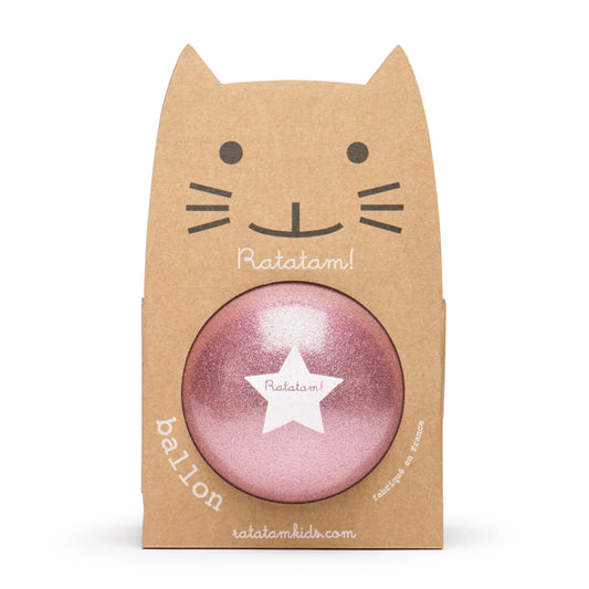 Ratatam! Glitter Ball - pink 22 cm