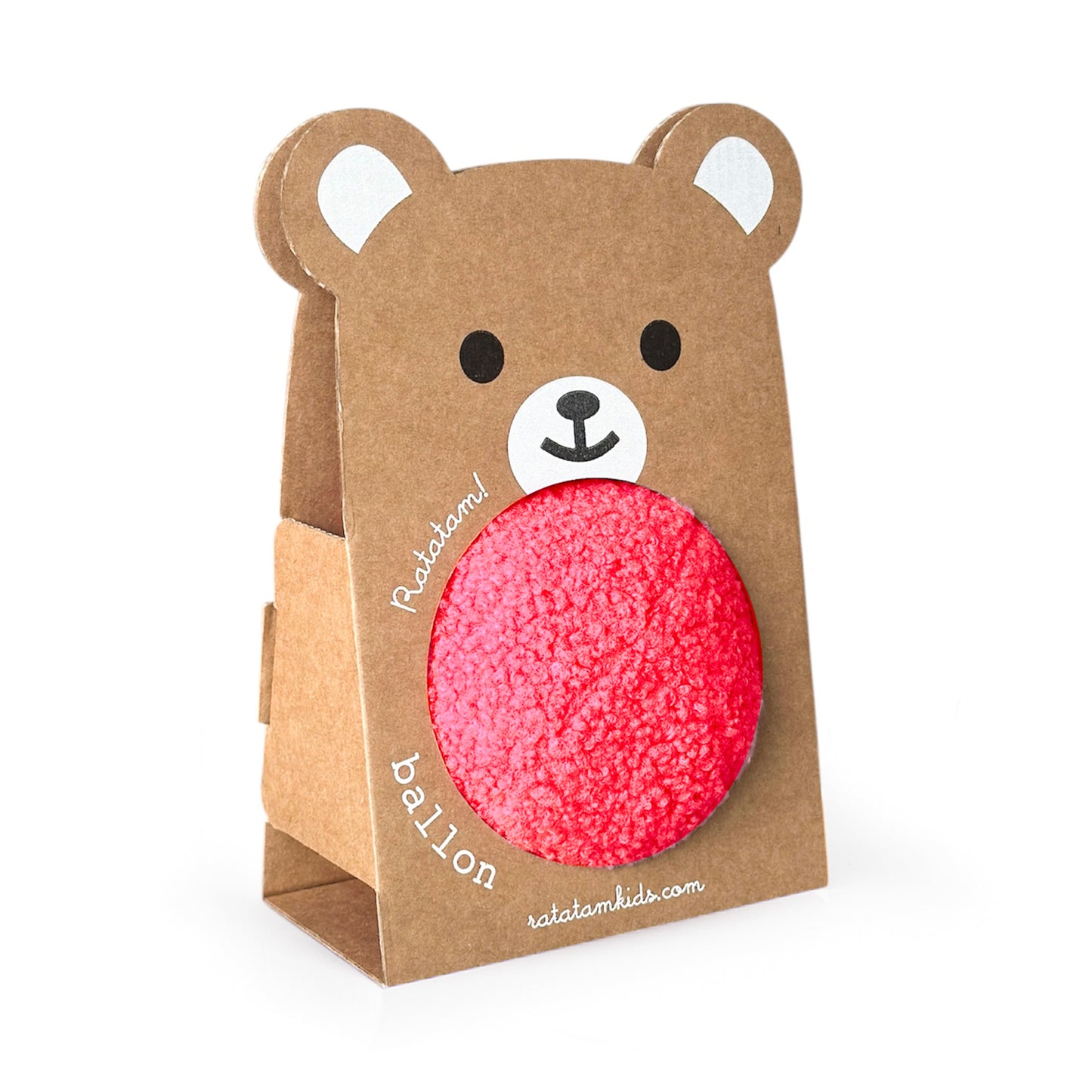 Ratatam! Teddybär Ball 12cm - Rot