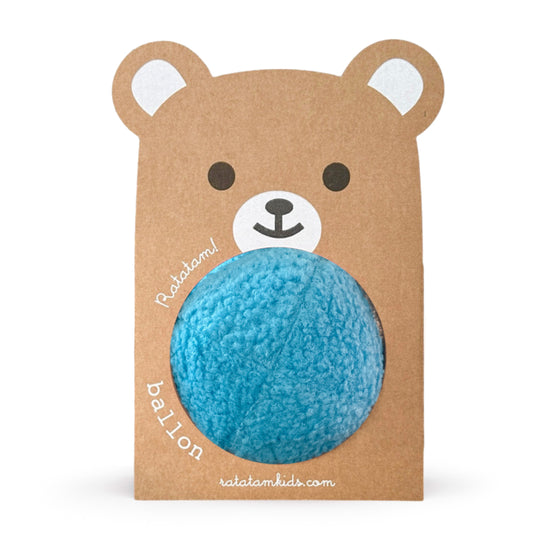 Ratatam! Teddybär Ball 12cm - Blau