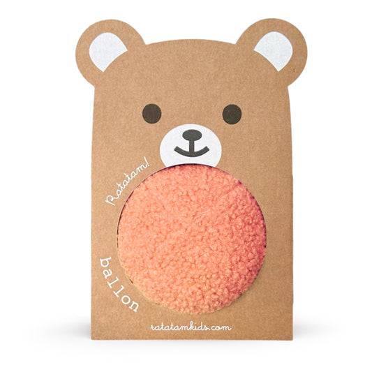 Ratatam! Teddybär Ball 12cm - Pfirsich