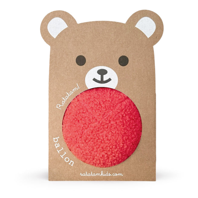 Ratatam! Teddybär Ball 12cm - Rot