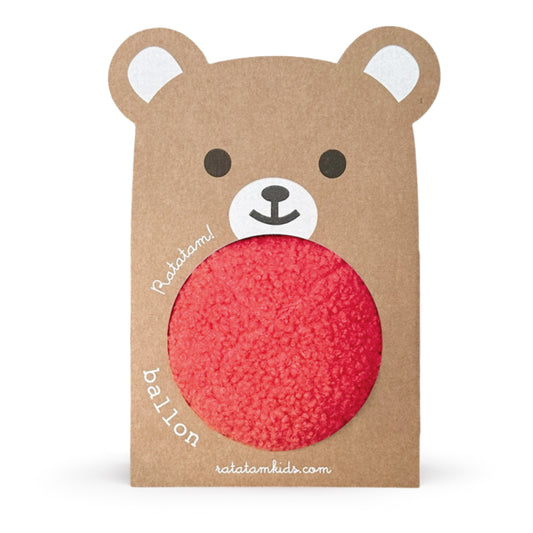 Ratatam! Teddybär Ball 12cm - Rot