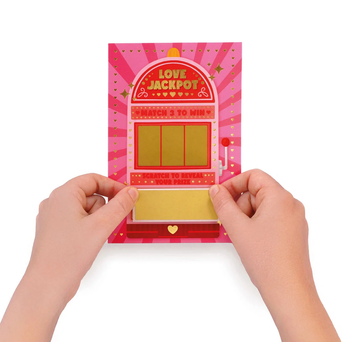 Legami Scratch to Reveal Grußkarte - Love Jackpot