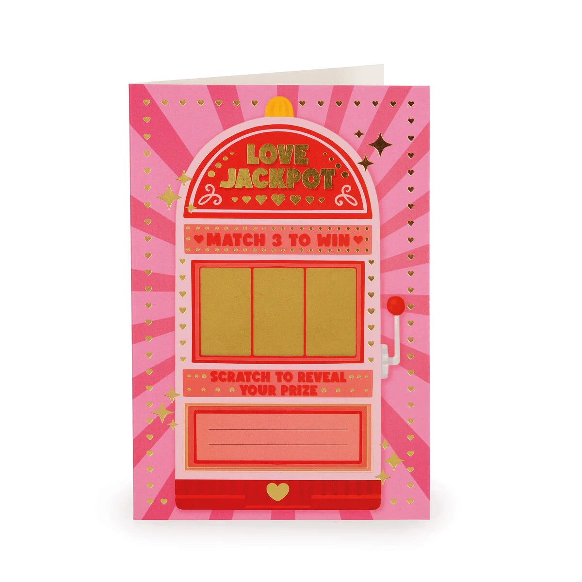 Legami Scratch to Reveal Grußkarte - Love Jackpot