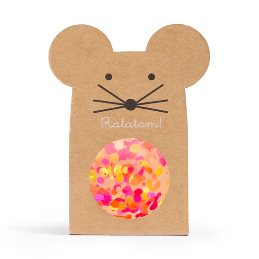 Ratatam! Mouse Bouncy Ball multico orange 43mm