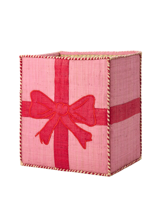 rice Raffiakorb - Geschenkbox