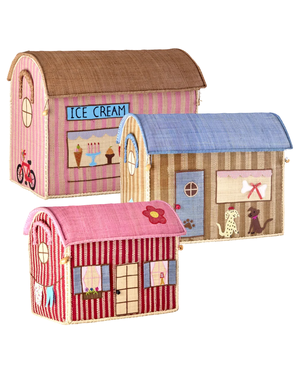 rice Raffia Aufbewahrungsbox Paris
