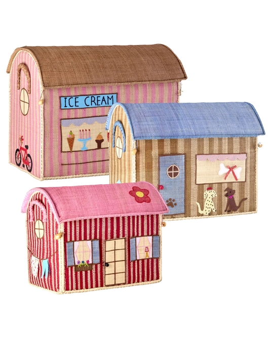 rice Raffia Aufbewahrungsbox Paris