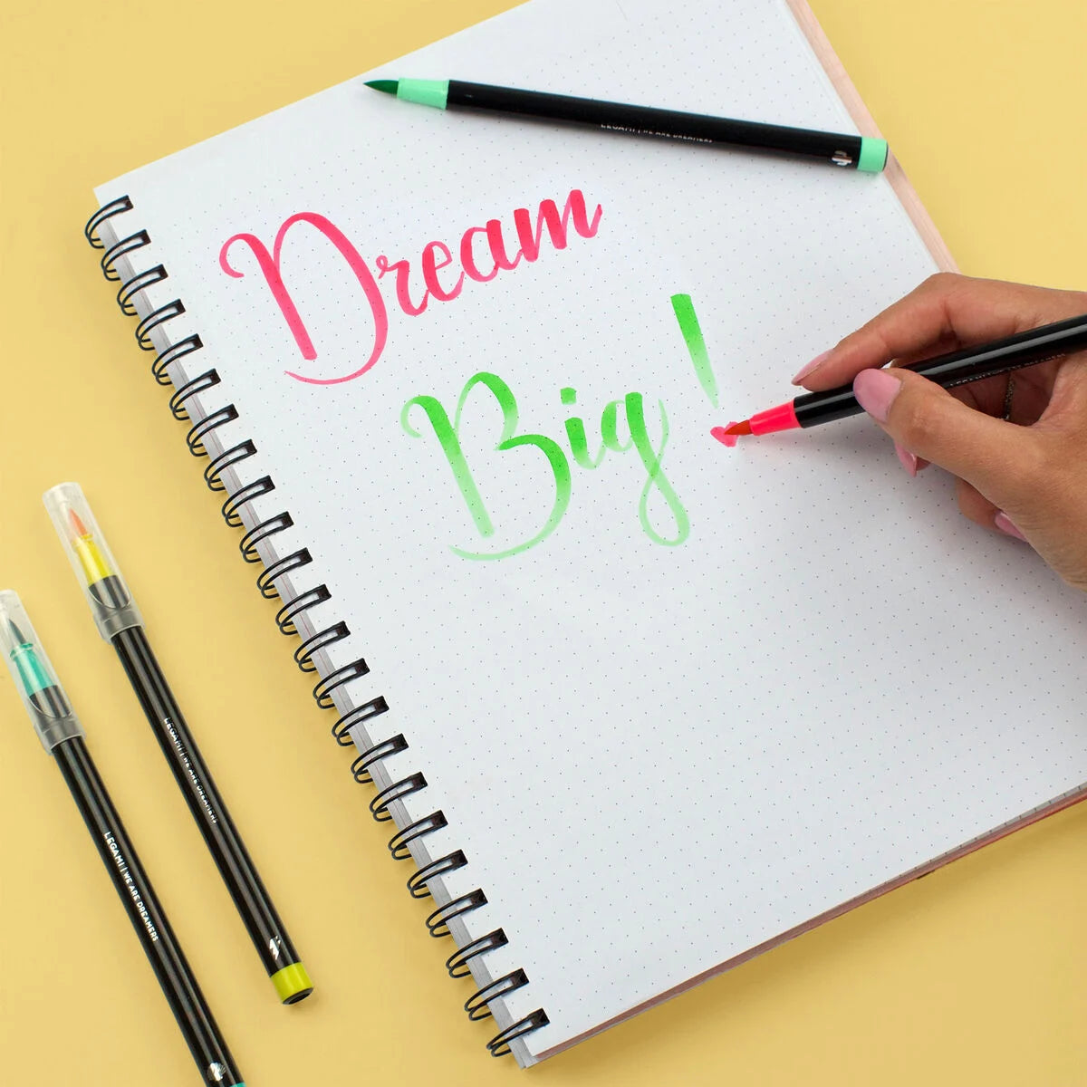 Legami Bright Colours - Brush Markers