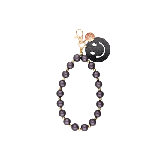 Magic Bag Charm - Anthrazit Smile