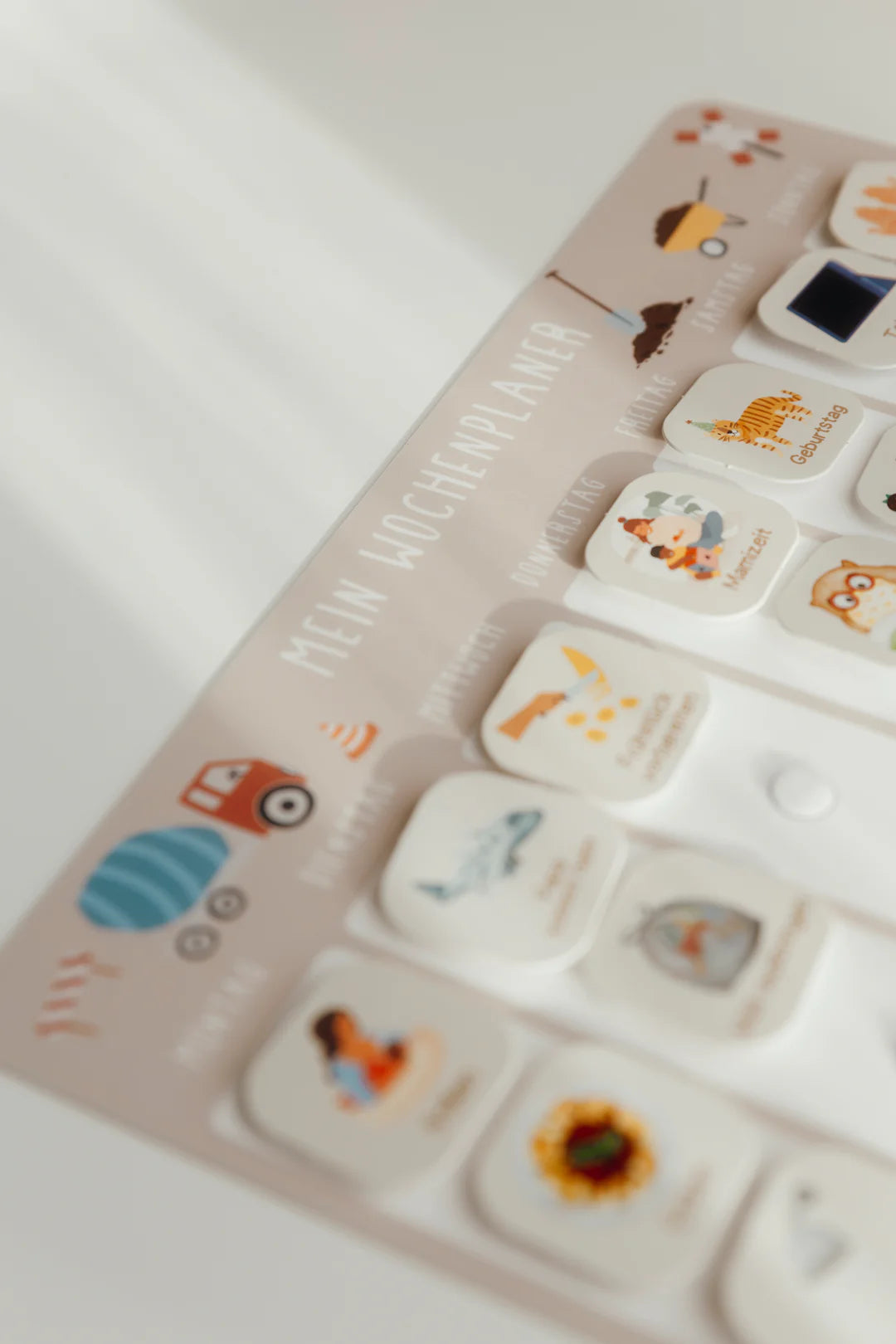 inliebekind Wochenplaner BAGGER