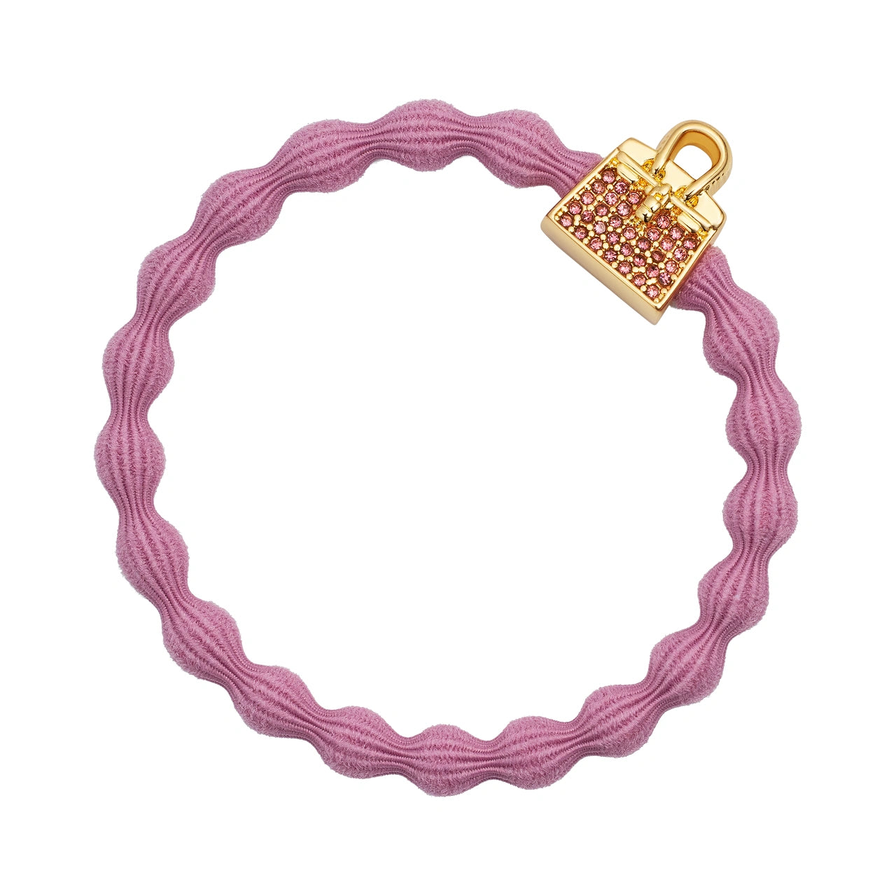 byEloise goldene Handtasche - rose pink