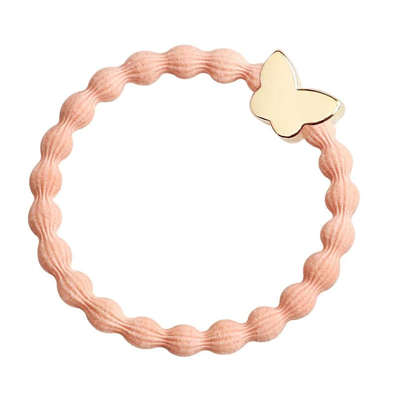 byEloise Gold Butterfly Haargummi