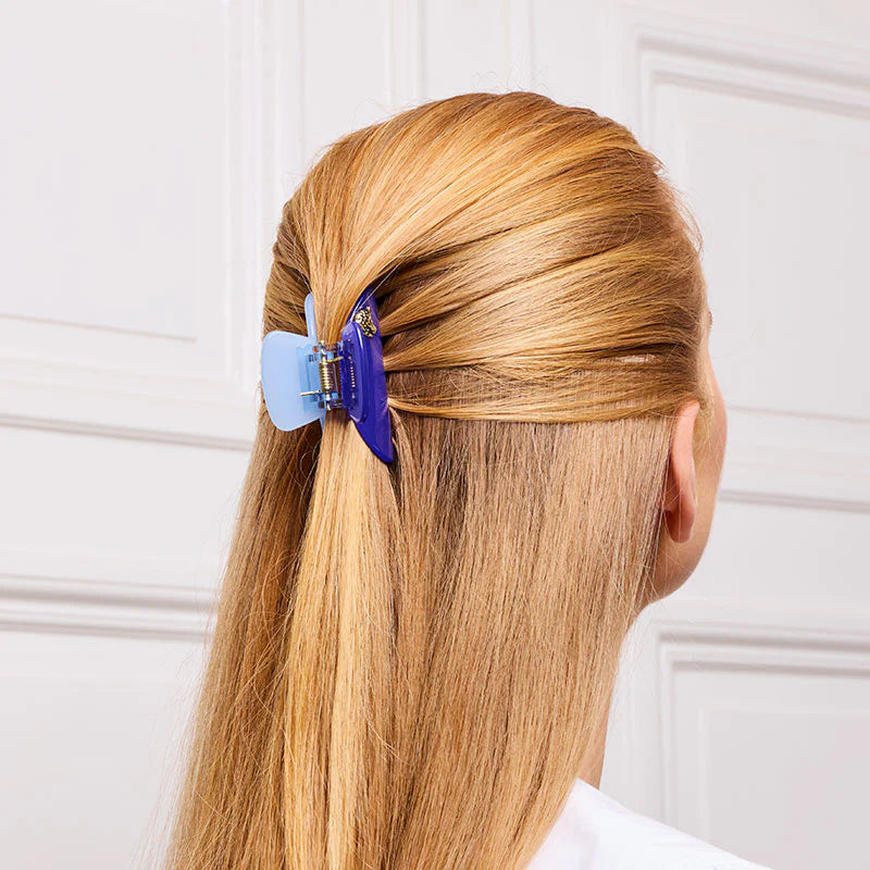 byEloise Krallenclip medium blau Jaguar