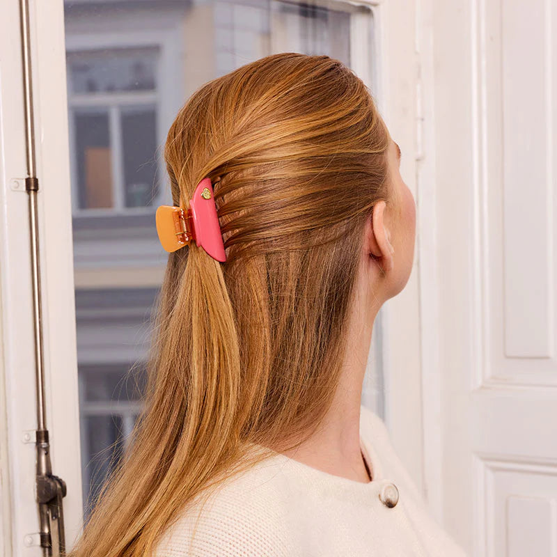 byEloise Krallenclip medium koralle Herz