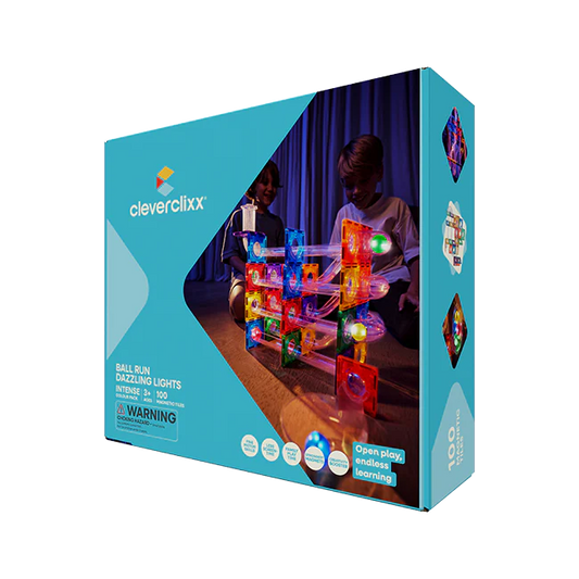 Cleverclixx Ball Run Dazzling Lights Pack Intense / 100 Teile