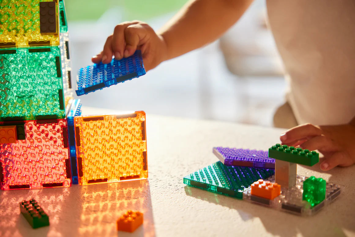 Cleverclixx Brick Tiles Pack Intense | 16 Teile