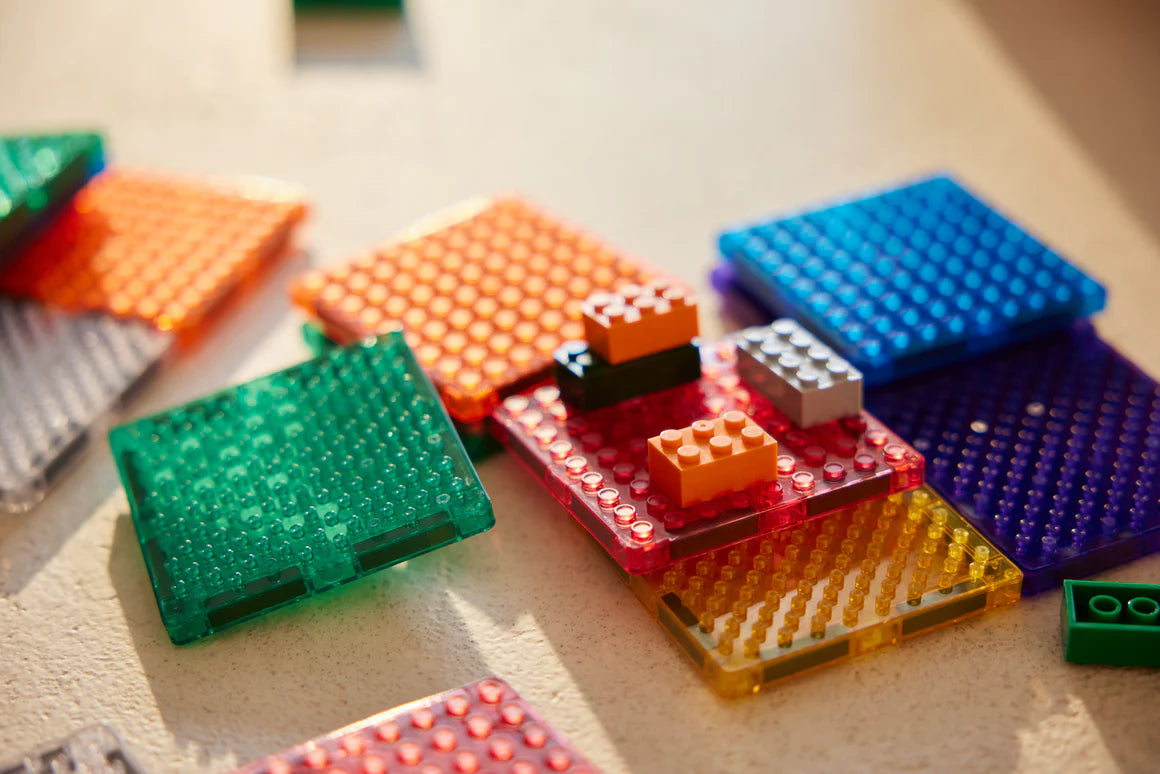 Cleverclixx Brick Tiles Pack Intense | 16 Teile