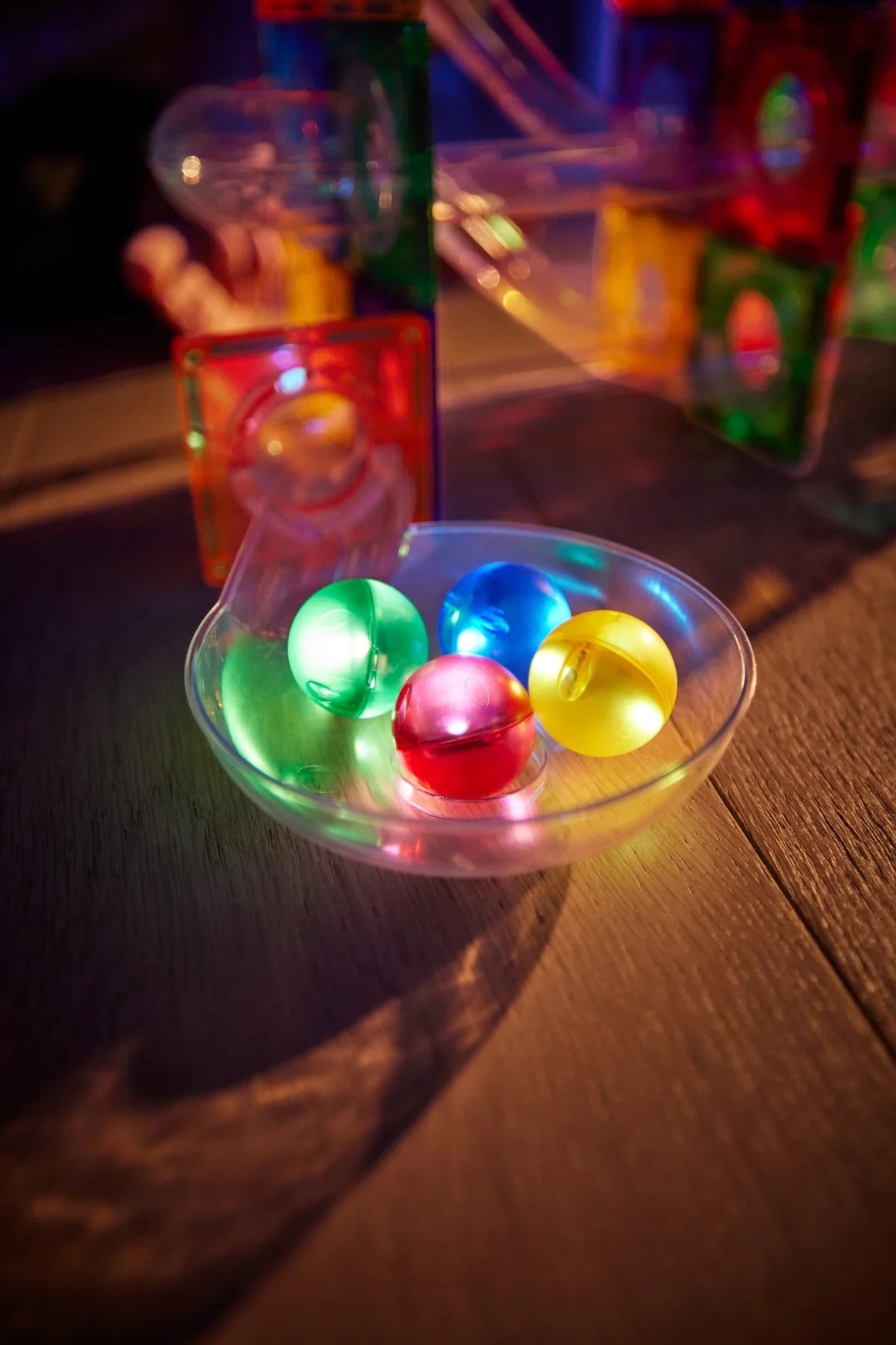 Cleverclixx Ball Run Dazzling Lights Pack Intense / 100 Teile