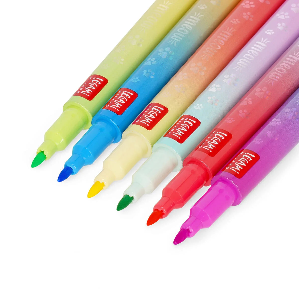 Legami Set mit 6 Dual-Tip-Layering-Markern - Miau